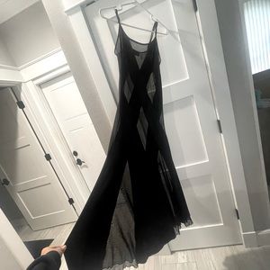 Mesh Fredrick's maxi dress